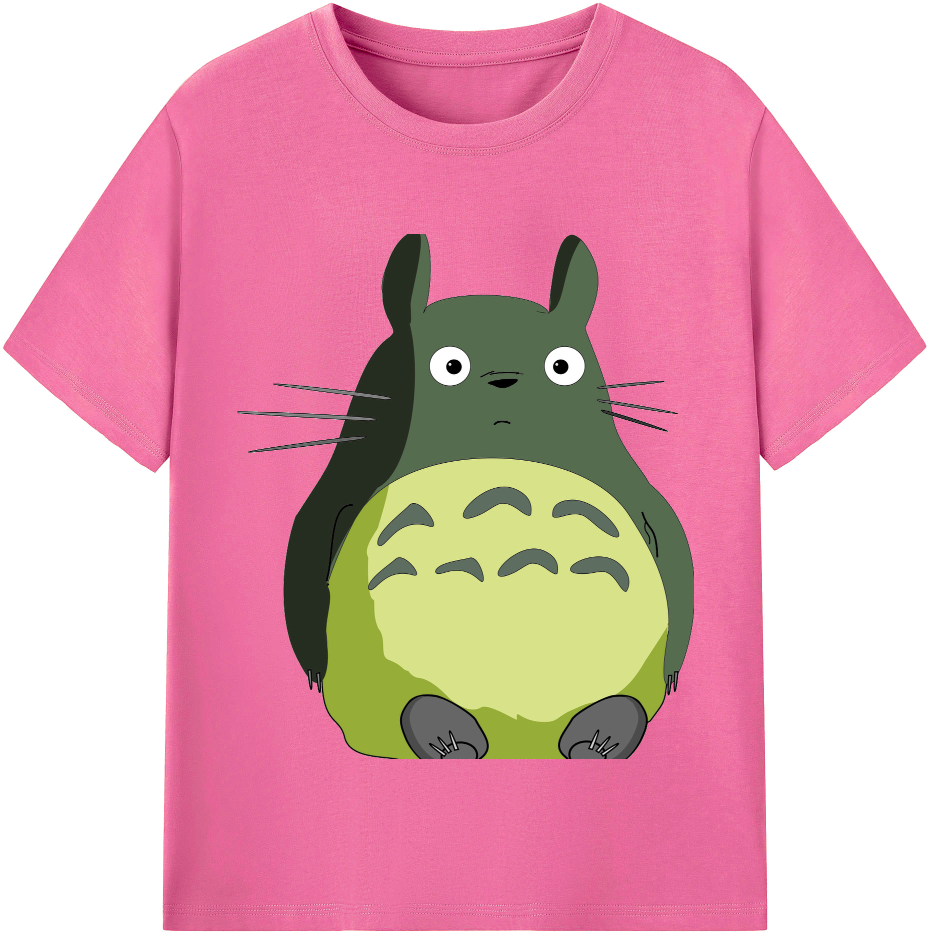 （画像用） となりのトトロ 草壁メイ 草壁サツキ My Neighbor Totoro Satsuki Kusakabe Mei Kusakabe レディースカジュアルプリントTシャツ（綿100％）